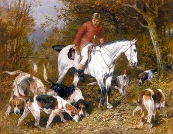 unknow artist Classical hunting fox, Equestrian and Beautiful Horses, 07. oil painting image